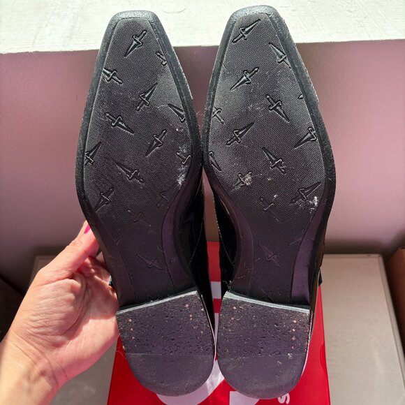 Cesare Paciotti Patent Leather Sequin Designer Luxury Dress Shoes Made in Italy main image 5